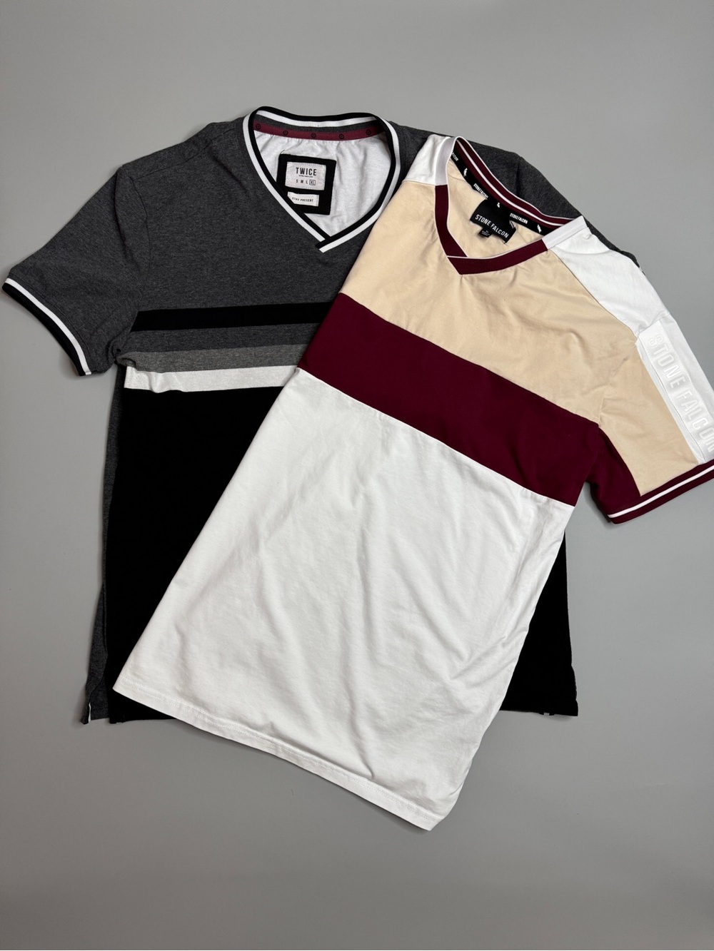 Stone Falcon & Twice Men's Short Sleeve Tees